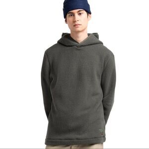 𝅺HERSCHEL Supply Co Dark Green Sherpa Hoodie Size S